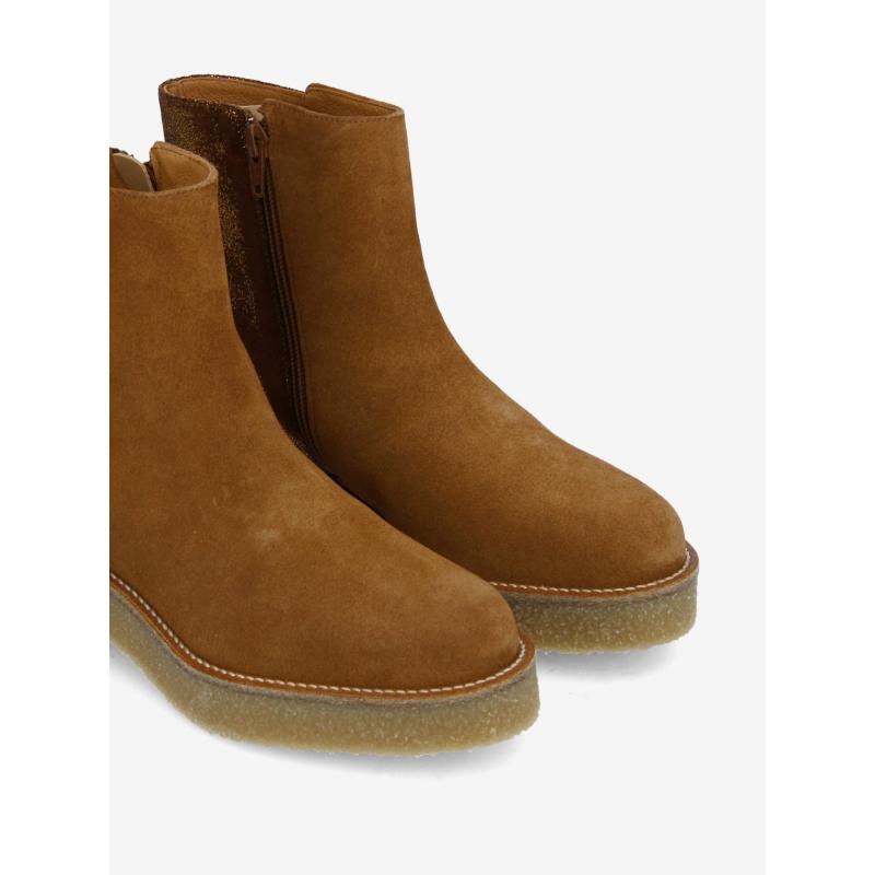 DORA MID W - SUEDE/LAURA - COGNAC/BROWN